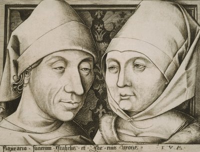 Autoritratto con Sua Moglie, Ida da Israhel van Meckenem